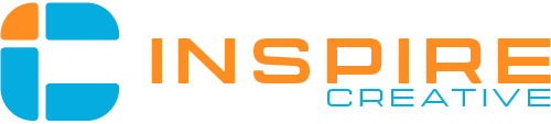 InspireCreative Logo Wide Primary OrangeBlue